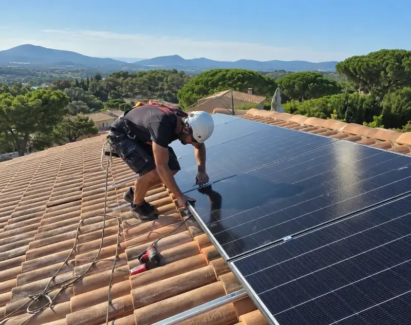 Installateur panneaux solaires La Redorte — pose photovoltaïque sur toiture