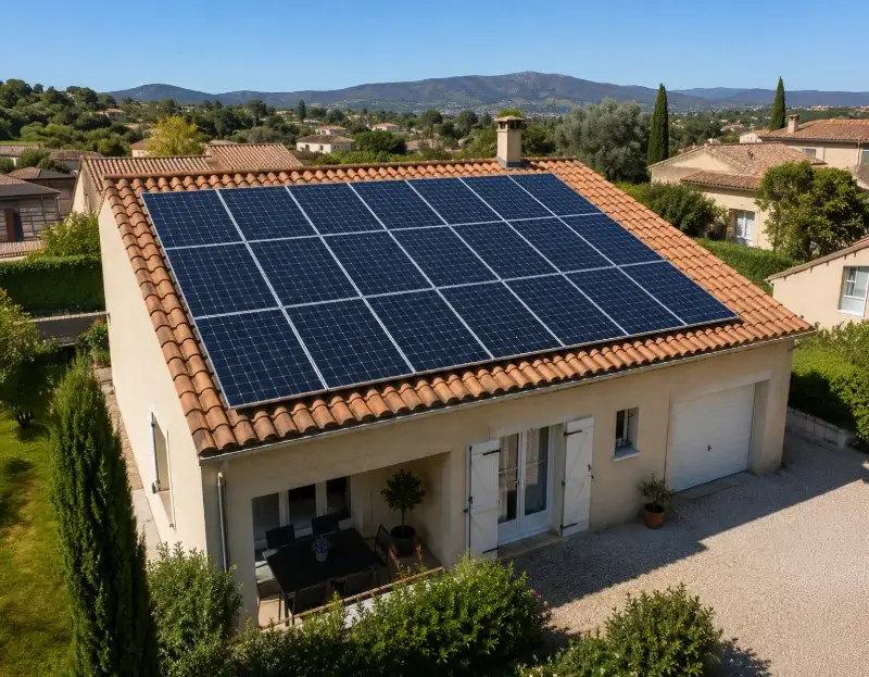 Prime à l'autoconsommation panneaux solaires La Redorte — aide financière de l'État